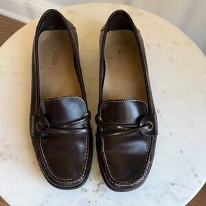 Bass Lark brown leather loafer
